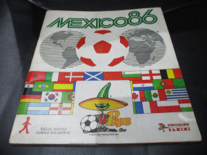 Kompletno popunjen album Mexico 86 Panini