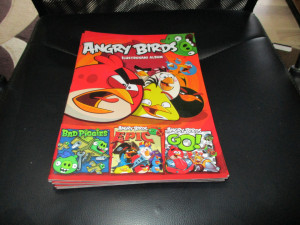 Prazan album Angry birds Ilustrovani album BDR Media