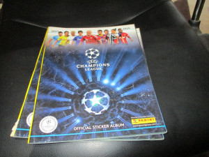Prazan album Liga Šampiona 2013-2014 Panini