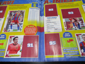 Album FC Barcelona 2010-2011 Panini