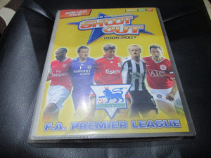 Binder sa karticama Shoot Out 2006-2007 Premier League Magic Box Int