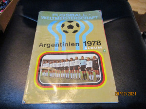 Kompletno popunjen album Argentina 1978