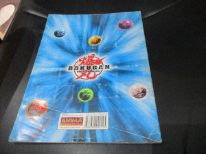 Kompletno popunjen album Bakugan Anima