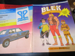 Kompletno popunjen album Blek Dnevnik