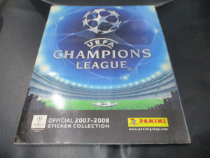 Kompletno popunjen album Champions league 2007-2008 Panini