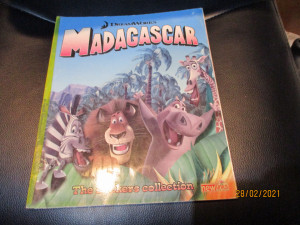 Kompletno popunjen album Madagascar Newlinks