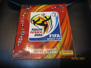 Kompletno popunjen album South Africa FIFA World Cup 2010 Panini