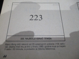 Prazan album i kompletan set Rekordi Dnevnik 1992 god.