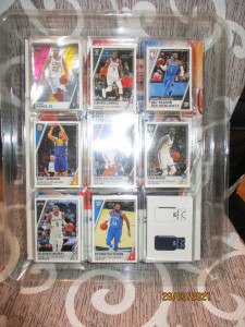 Prazan album i kompletan set sličica NBA 2018-2019 Panini
