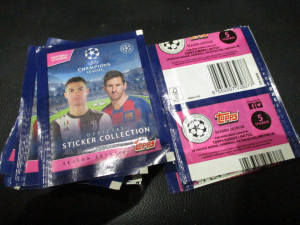 50 punih kesica Champions league 2019/20 Topps