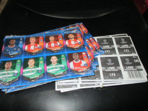 Kompletan set sličica Dodatne sličice Lige šampiona 2021/22 Topps L25-L48