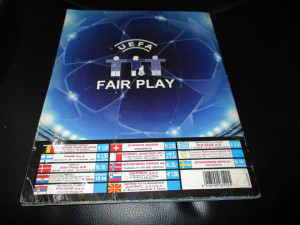 Kompletno popunjen album Champions league 2007-2008 Panini