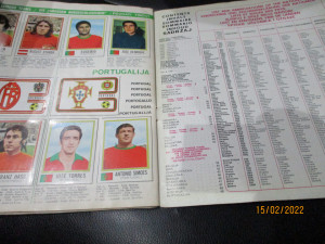 Kompletno popunjen album FIFA World Cup Minhen 74 Panini