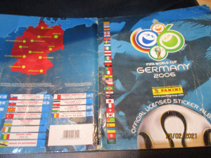 Kompletno popunjen album Germany FIFA World Cup 2006 Panini