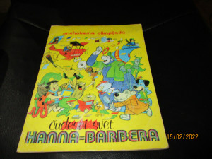 Kompletno popunjen album Smehotresna olimpijada Hanna-Barbera Jež