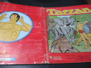 Kompletno popunjen album Tarzan Panini