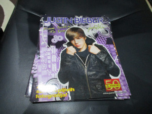 Prazan album Justin Bieber Džastin Biber Panini