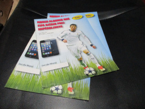 Prazan album Mini Album Liga Šampiona 2014/15 Kosovo