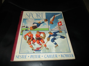 Prazan album Sport Nestle 1938 godina