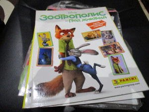 Prazan album Zootropolis Panini