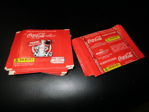 50 punih kesica EURO 2012 COCA-COLA Panini