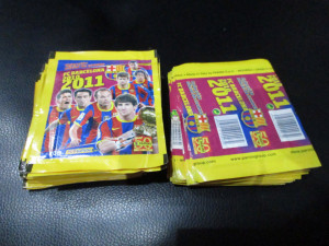 50 punih kesica FC Barcelona 2010-2011 Panini