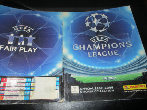 Album Champions league 2007-2008 Panini