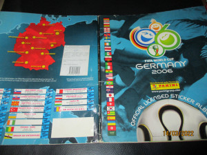Kompletno popunjen album Germany FIFA World Cup 2006 Panini