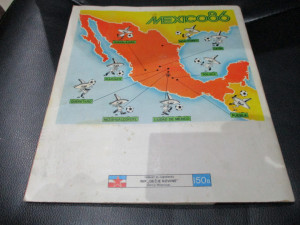 Kompletno popunjen album Mexico 86 Panini