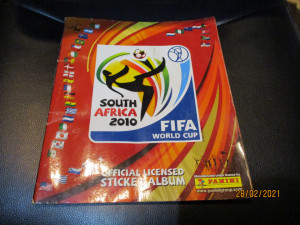 Kompletno popunjen album South Africa FIFA World Cup 2010 Panini