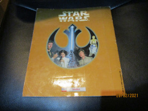 Kompletno popunjen album Star wars Rat Zvezda Panini
