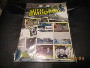 Prazan album i kompletan set sličica Giro Modena 2008
