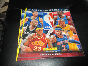 Prazan album NBA 2014-15 Panini