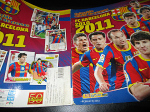 Album FC Barcelona 2010-2011 Panini