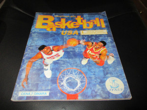 Kompletno popunjen album Basketball USA NBA SL Italy