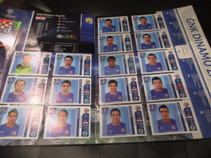 Kompletno popunjen album Champions league 2011-2012 Panini