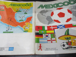 Kompletno popunjen album Mexico 86 Panini