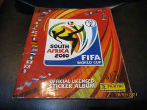 Kompletno popunjen album South Africa FIFA World Cup 2010 Panini