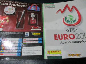 Kompletno popunjen album UEFA EURO 2008 Panini