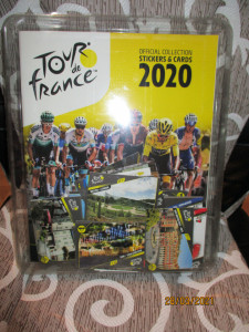 Prazan album i kompletan set sličica TOUR DE FRANCE 2020 Panini