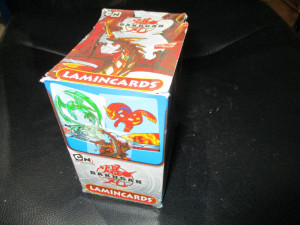 Puna kutija Bakugan Lamincards Edibas