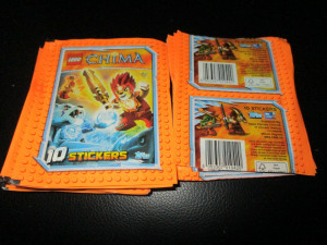 10 punih kesica Lego Legends of Chima Topps