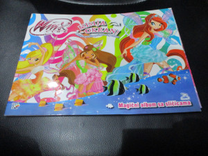 Album Winx club Misija okean Rainbow Apsolut