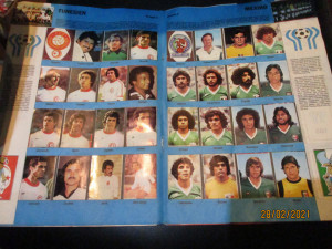 Kompletno popunjen album Argentina 1978