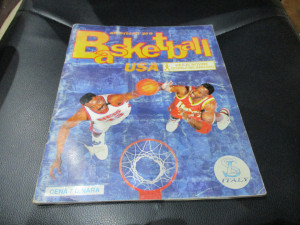 Kompletno popunjen album Basketball USA NBA SL Italy