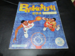 Kompletno popunjen album Basketball USA NBA SL Italy
