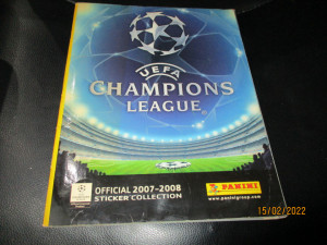 Kompletno popunjen album Champions league 2007-2008 Panini