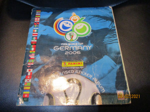Kompletno popunjen album Germany FIFA World Cup 2006 Panini