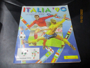 Kompletno popunjen album ITALIA 90 FIFA World Cup Panini