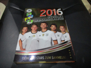 Kompletno popunjen album Nemačka Fudbalska reprezentacija 2016